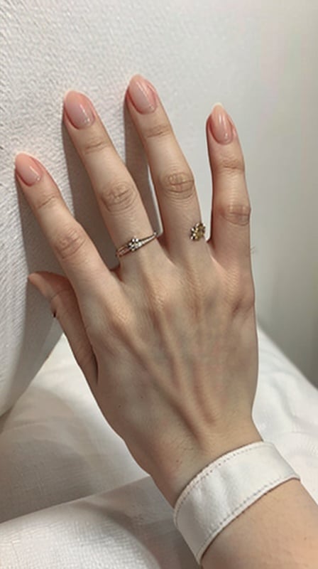 A girl Show her Beautiful hands. Masterpiece.The perfect hand,Realistic hands,pink finger nails.5fingers. Hand101. Smooth skin.,feet101, <lora:EMS-14532-EMS:0.4>, <lora:EMS-14491-EMS:0.4>, <lora:EMS-6531-EMS:0.5>