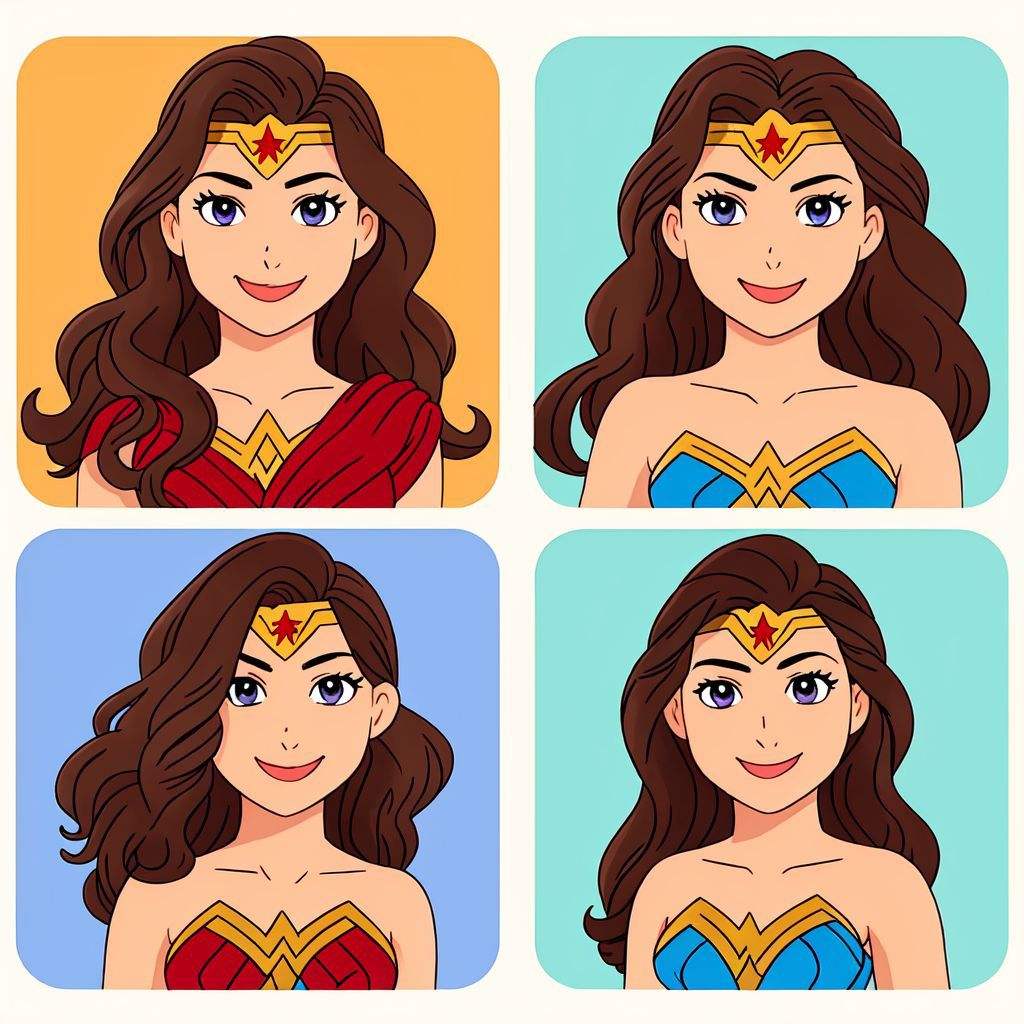 Gal Gadot as wonderwoman  stickers  <lora:sd15-stickers-lora:1.2>, Very detailed, clean, high quality, sharp image