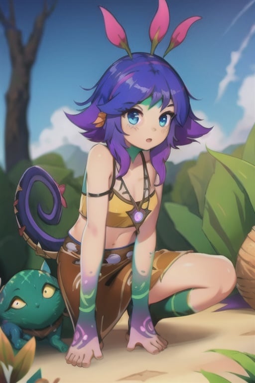 Neeko, 1girl