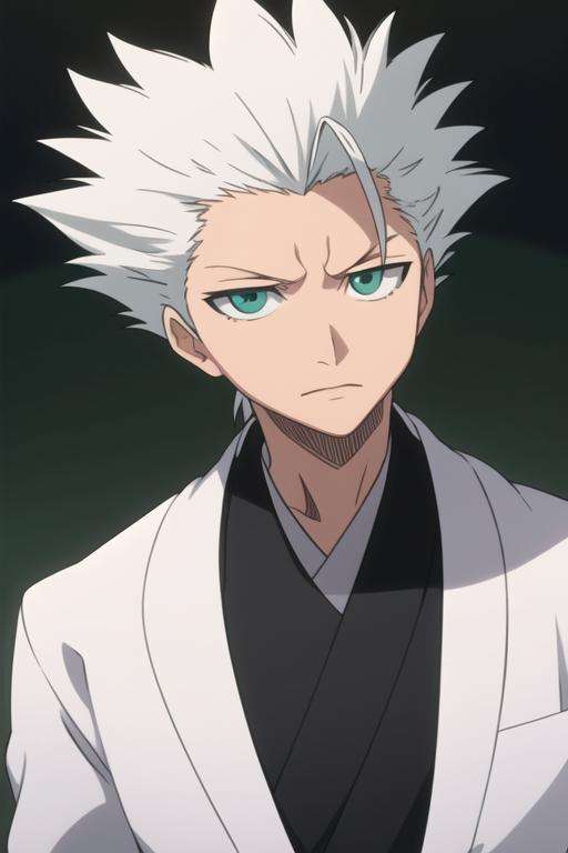 masterpiece, best quality, high quality, 1boy, solo, male focus, looking at viewer, upper body, <lora:hitsugaya_toushirou:0.70>, hitsugaya_toushirou, <lora:animemix_v3_offset:0.25>
