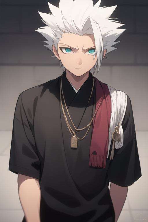 masterpiece, best quality, high quality, 1boy, solo, male focus, looking at viewer, upper body, <lora:hitsugaya_toushirou:0.70>, hitsugaya_toushirou,