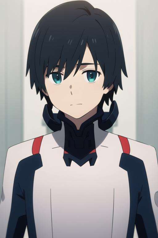 masterpiece, best quality, high quality, 1boy, solo, male focus, looking at viewer, upper body, <lora:hiro_franxx:0.70>, hiro_franxx, <lora:animemix_v3_offset:0.25>