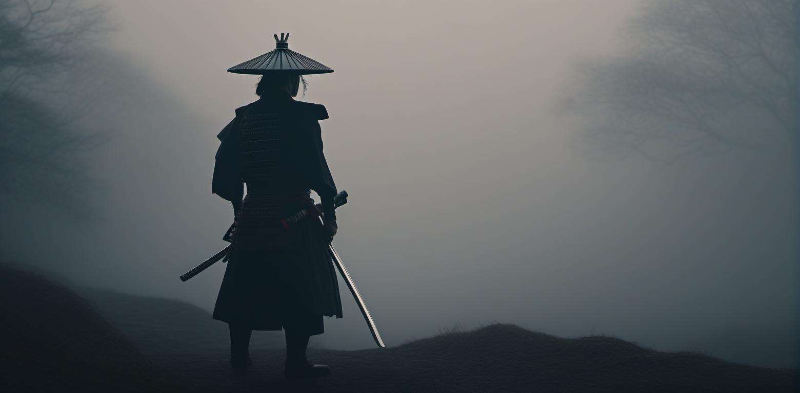 Samurai holding katana, really tall, shining armor, glossy skin, reflections coming off armor, neural network, dark foggy mood, hyperrealistic, octane render, unreal engine, light gloom, 8k, cinematic character, 35mm lens, cinematic, movie still photography, shot with canon <lora:JuggerCineXL:1>