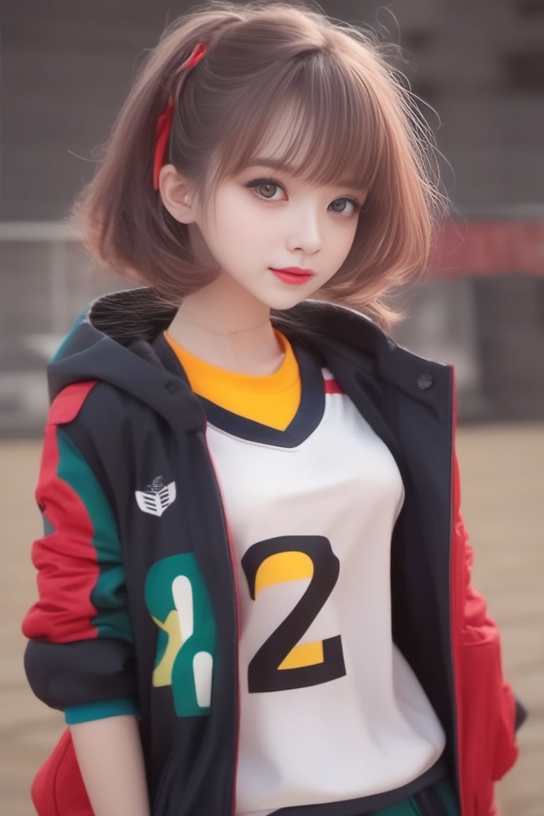 1girl,fashion coat,sports vest,nice face,bright eyes,2.5d style,upper body,<lora:ocabcd-V2:1>,