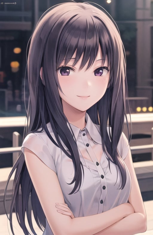 <lora:miyagi-08:0.7> 1girl, solo, upper body, smile, cute (extremely detailed CG unity 8k wallpaper), (masterpiece), (best quality), (ultra-detailed), (best illustration), (best shadow), (absurdres)