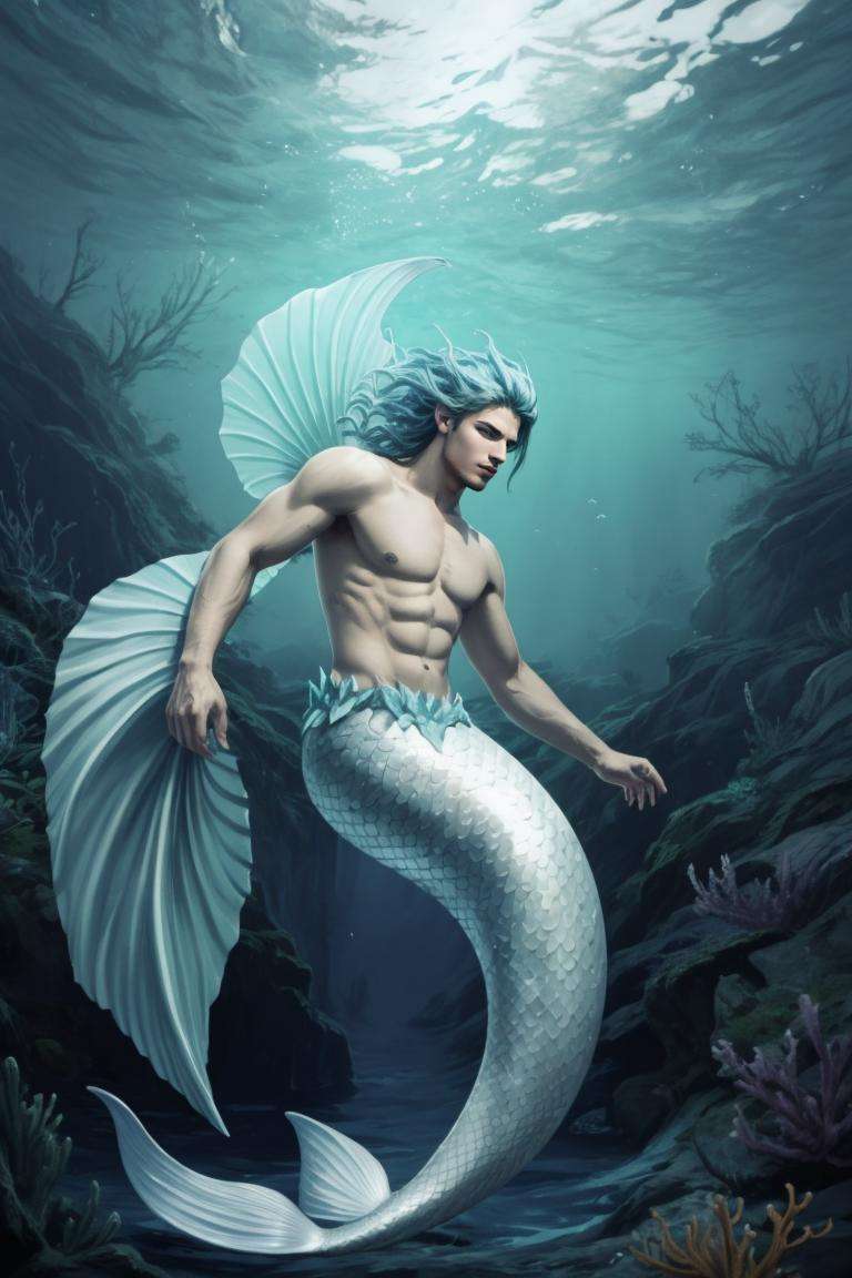 male mermaid