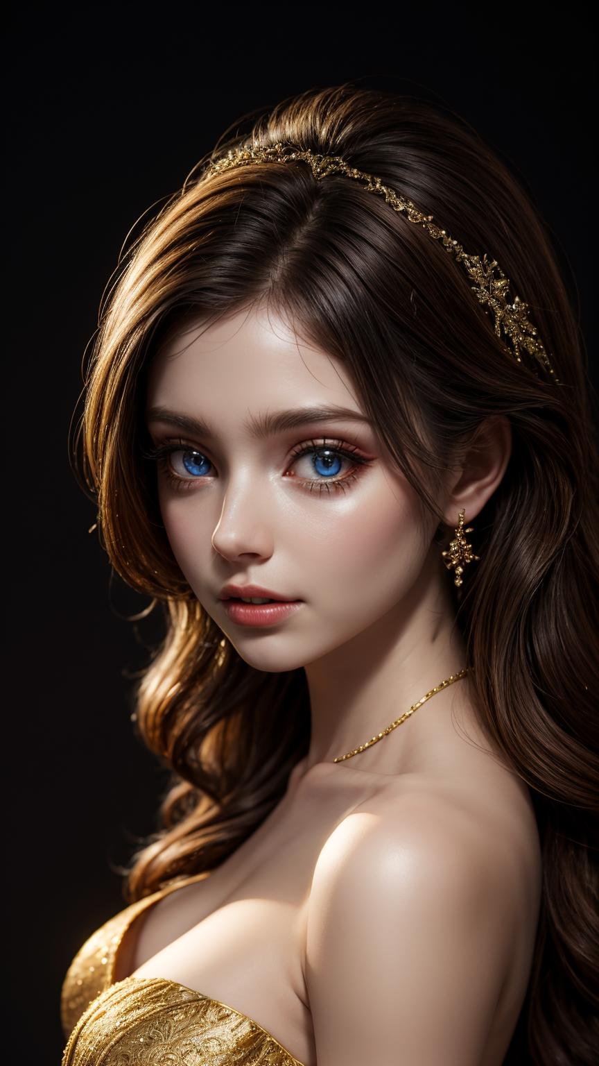 masterpiece,ultra realistic,32k,simple background, best quality, 1 girl, dress,   <lora:copax_dress_v1-000001:0.7>