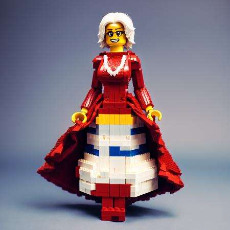 <lora:LegoAIrev:1>  LegoAIdress on woman  