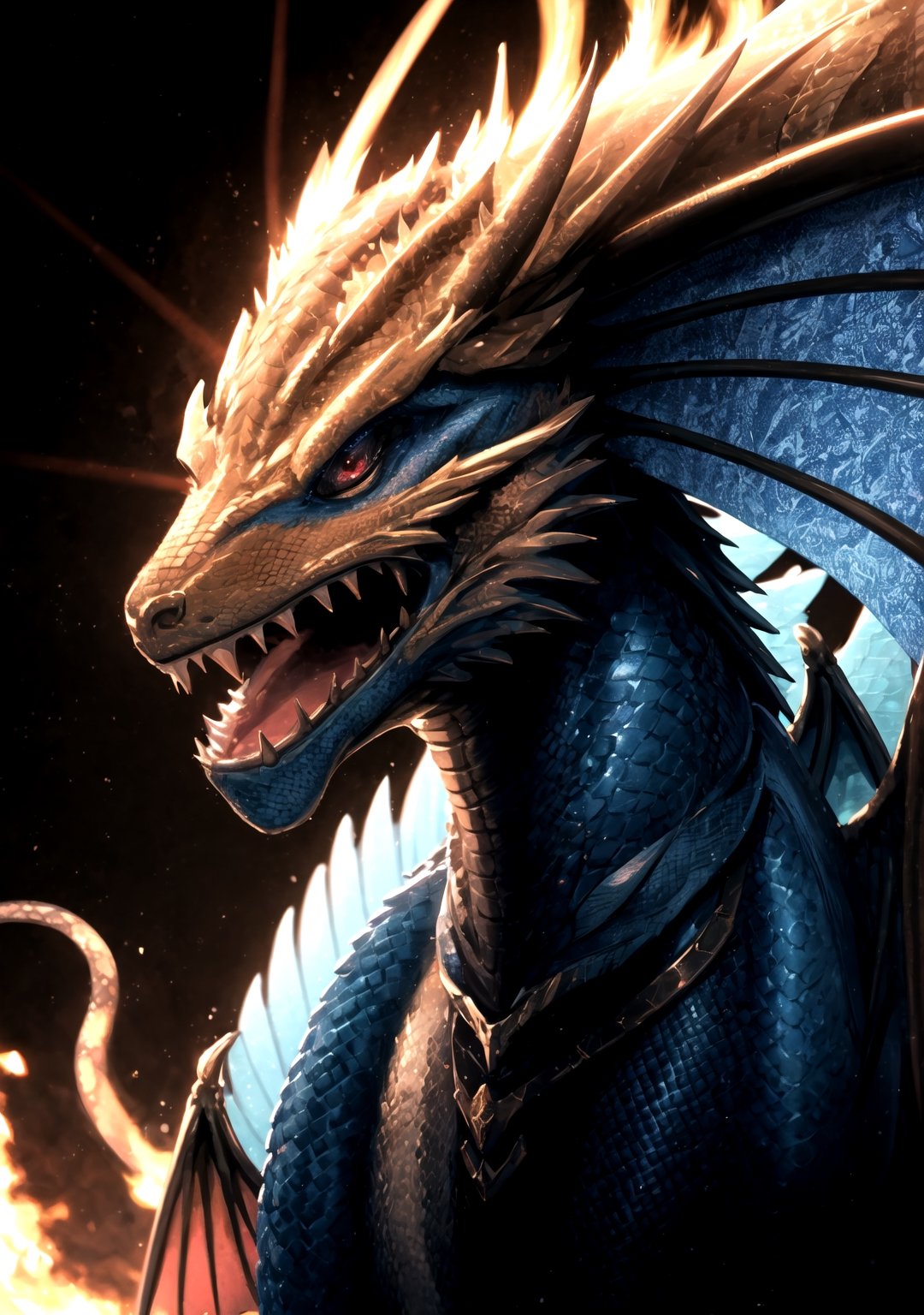 dragon ,choker, upper body, forehead, glowing face and skin, detailed face and skin, dragon looking at the viewer, blue colored, beaked snake head, ancient dragon, divine, flying, Full Body, robust and muscular body, Intricately Detailed, Lightning Art, Beautiful and Majestic, Large and Awesome Wings, Two Wings, Shocking, Imposing, Large Sharp Fangs, Claws, hell fire background


Cinematic scene wallpaper 8k official art unity 8k wallpaper dynamic angle bright vivid colors, cover art, zoom out, luminism




maximum image texture, best quality UHD 16k, Anime 1.5, best quality, masterpiece, Ultra detailed, very high definition, extremely delicate and beautiful, more contrast, high contrast