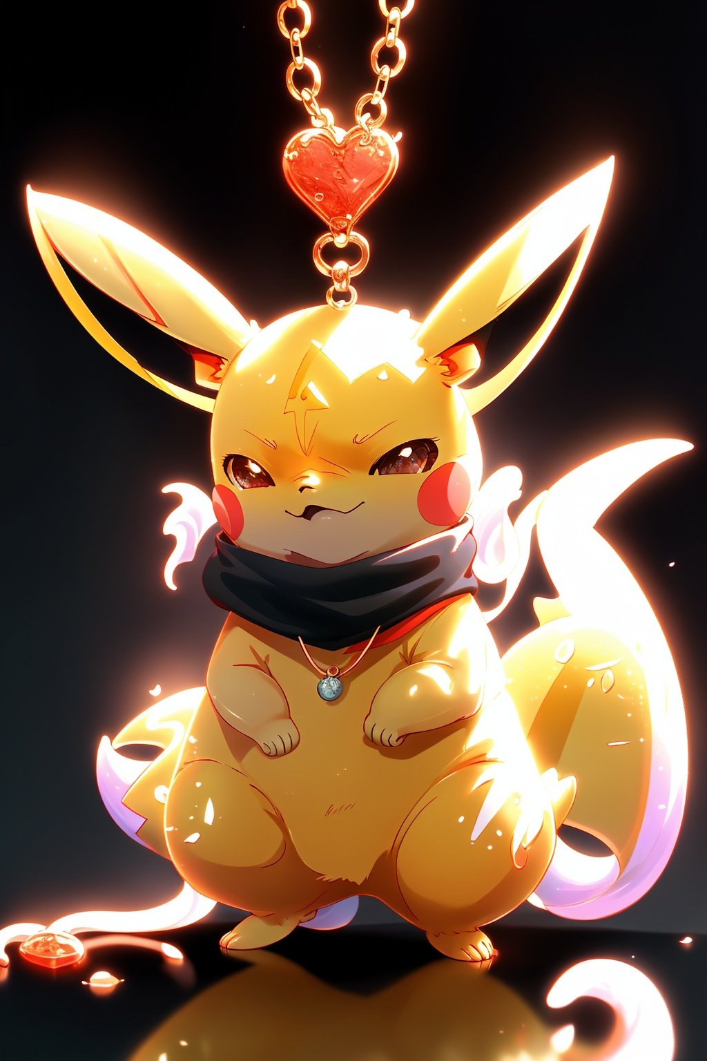 masterpiece,best quality,8k,cg,Pikachu Pendant