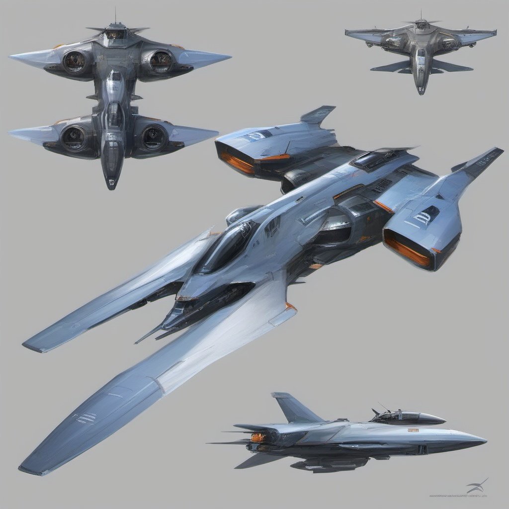 zj, science fiction, no humans, spacecraft, vehicle focus, realistic, grey background, thrusters, military, simple background, military vehicle, aircraft, variable fighter, flying, shadow, robot, radio antenna, jet, machinery, mecha, airplane, sketch, cockpit, from side, fighter jet, redesign