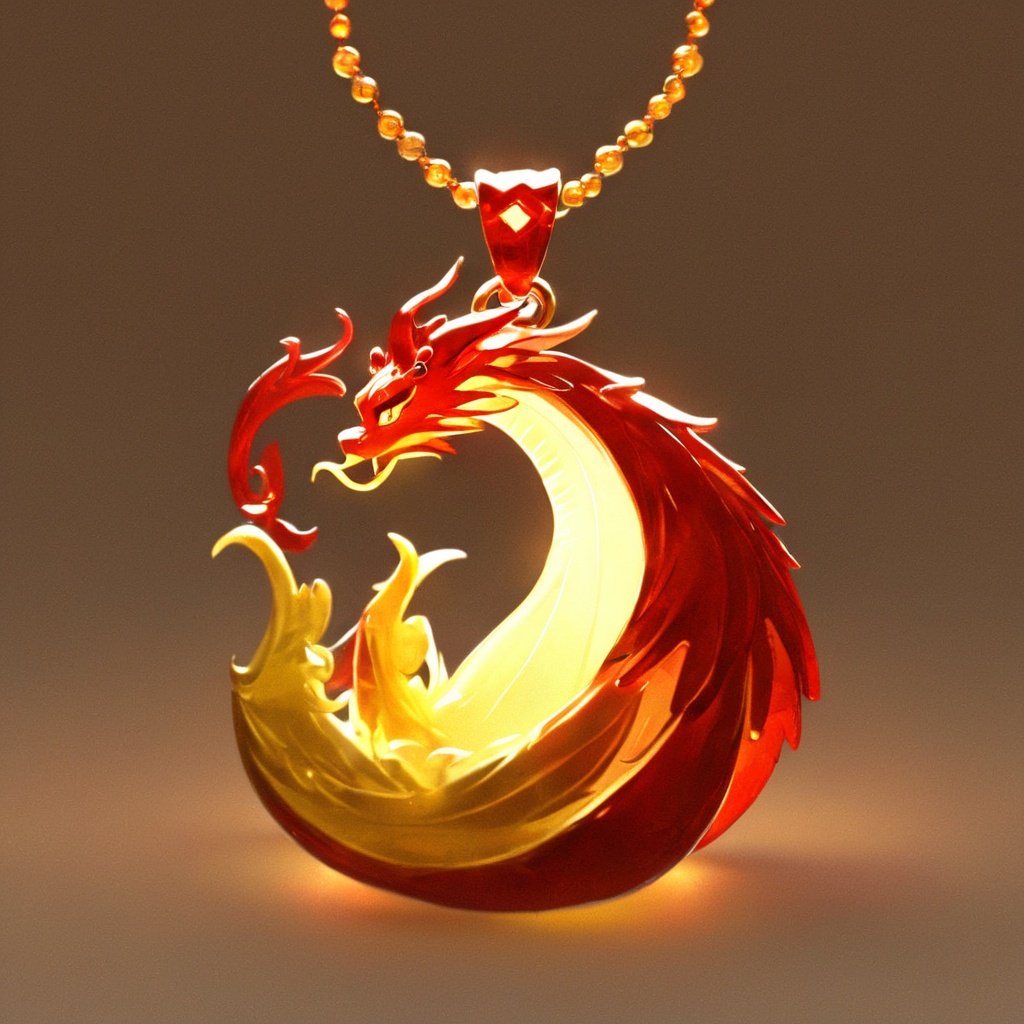 Holy Dragon Pendant,masterpiece,best quality,8k,cg,