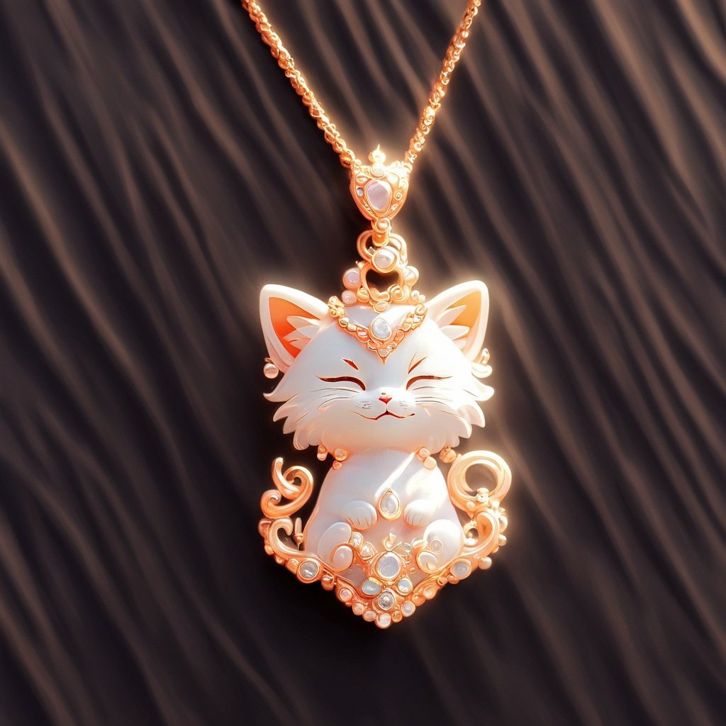 masterpiece,best quality,8k,cg,cat Pendant