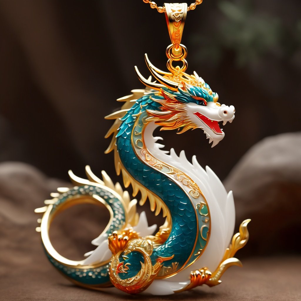 Holy Dragon Pendant,masterpiece,best quality,8k,cg,