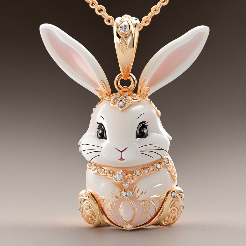 rabbit Pendant,masterpiece,best quality,8k,cg,