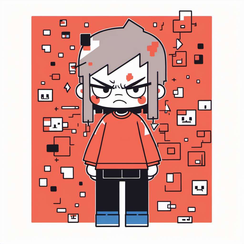 1 angry girl<lora:Destijl-000015:1>