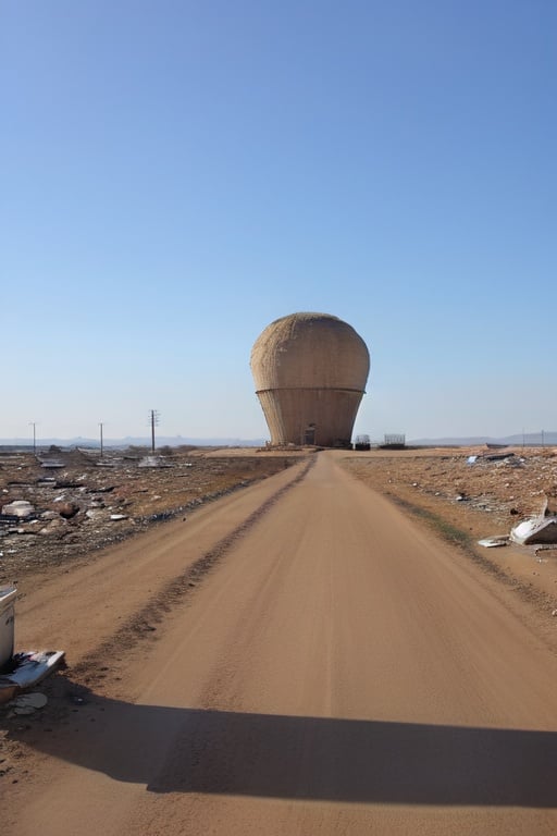 apocalyptic world desolate uninhabited destroyed lifeless nuclear waste