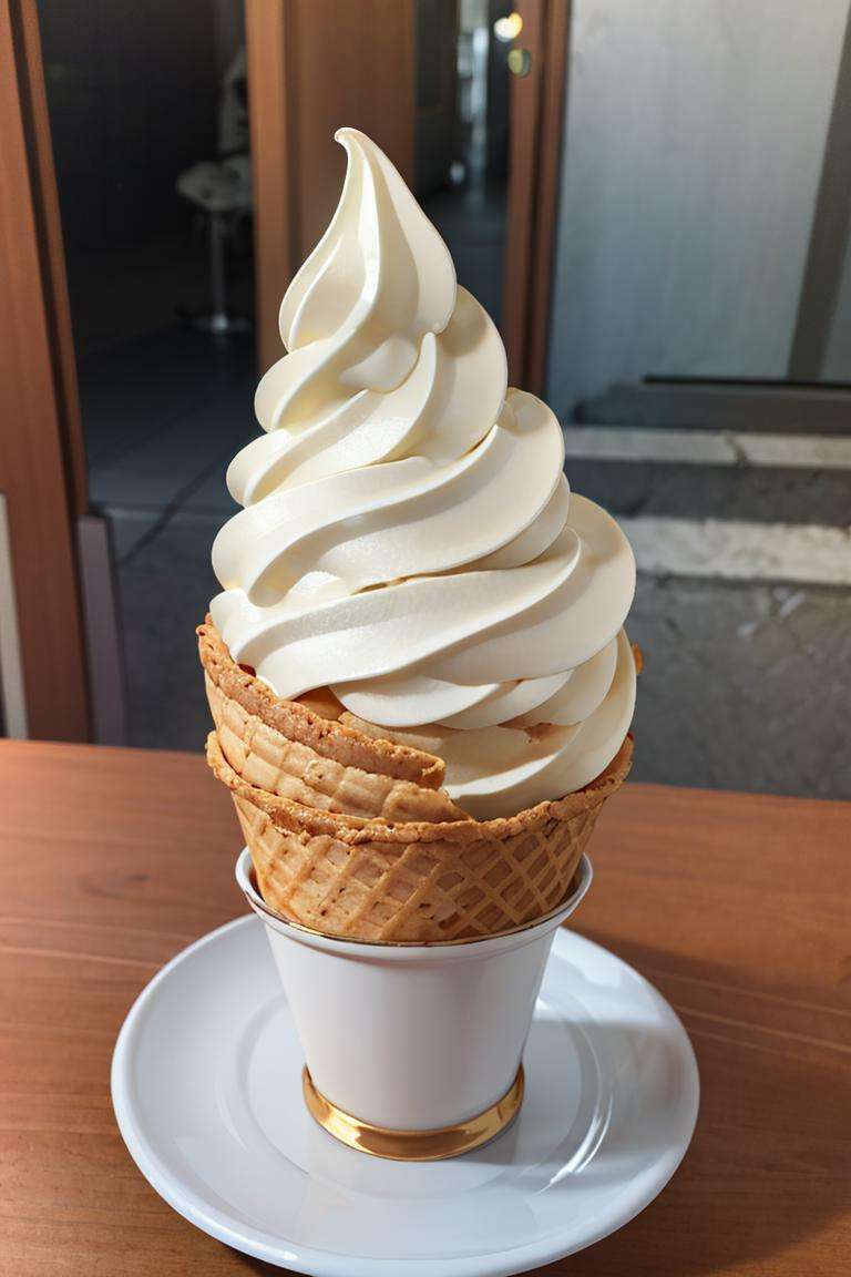 ((masterpiece,best quality)), absurdres, <lora:Ice_Cream_Soft_Serve:0.6>, Ice_Cream_Soft_Serve