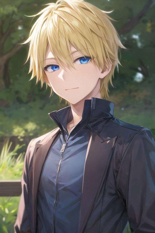 masterpiece, best quality, sketch, 1boy, solo, male focus, looking at viewer, upper body, , <lora:itsuhito_sakaki:0.64>, itsuhito_sakaki, blonde hair, blue eyes, , , grimdark,