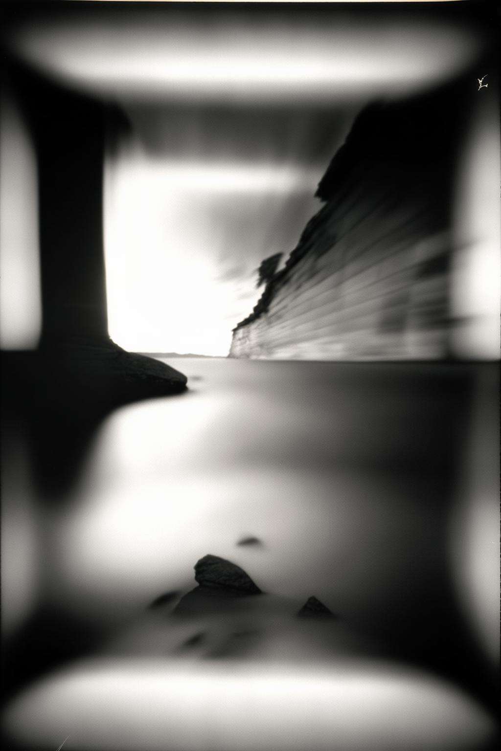 an award winning photo ,  pinhole photography, 