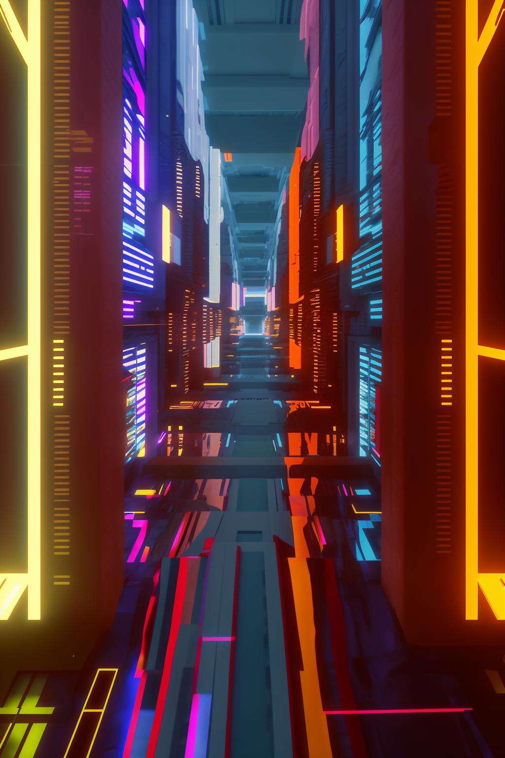 (  cyberspace_background ),  a long hallway with a bunch of lights