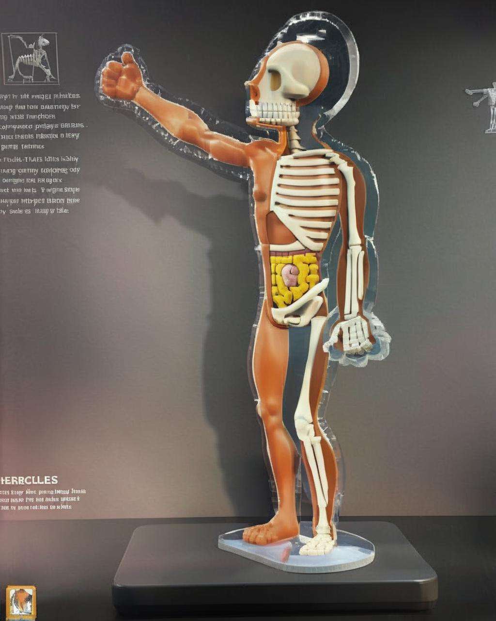 Hercules , x-ray, skeleton visible<lora:skeleton_toy_sdxl:1.0>