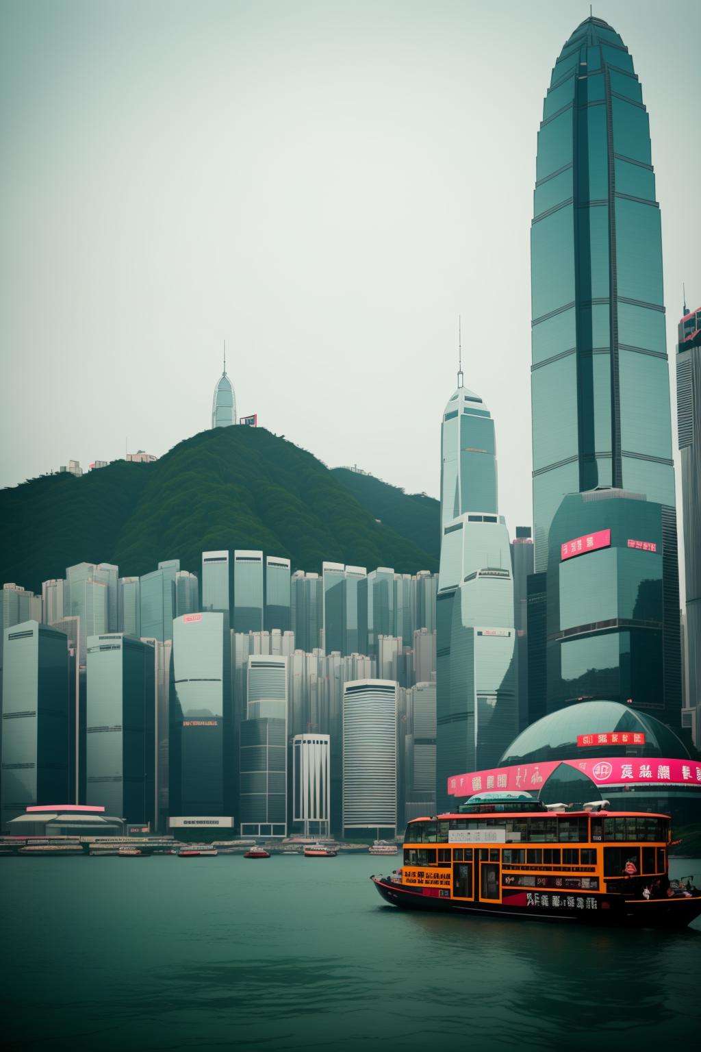 travel photography in HongKong , best quality, 