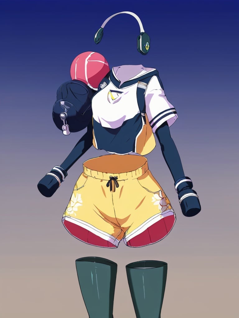 anime artwork masterpiece, best quality,  <lora:透明人4-000010:0.8>,Invisible person,girl,gym shorts . anime style, key visual, vibrant, studio anime,  highly detailed