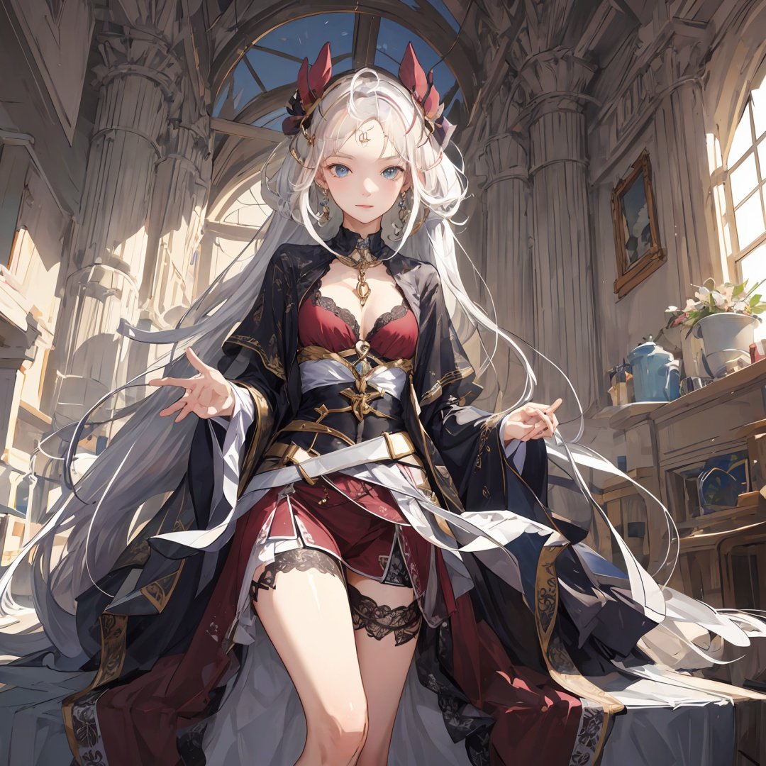 1girl,moyou,masterpiece,best quality,White hair,