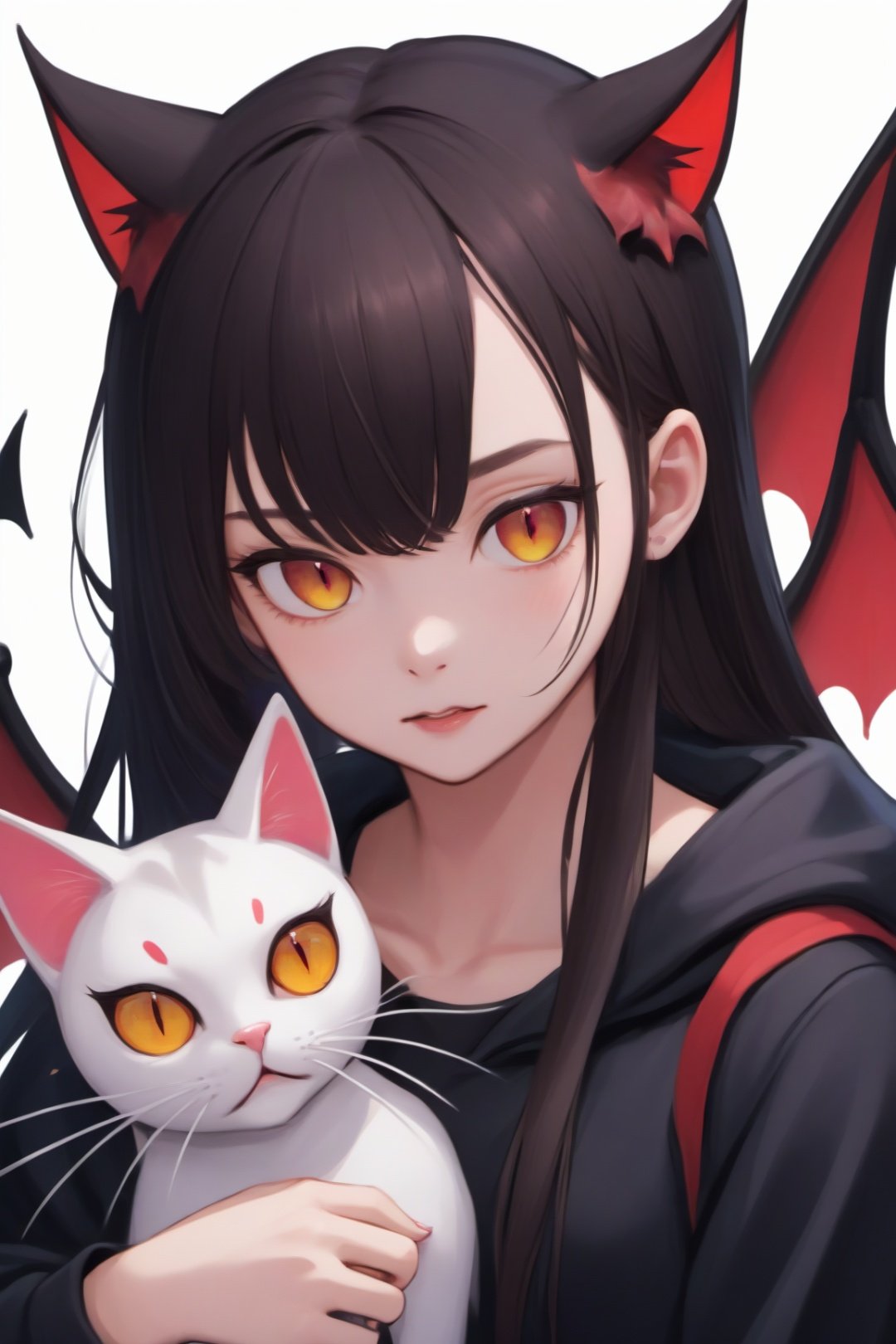 teens girl,Cat demon,