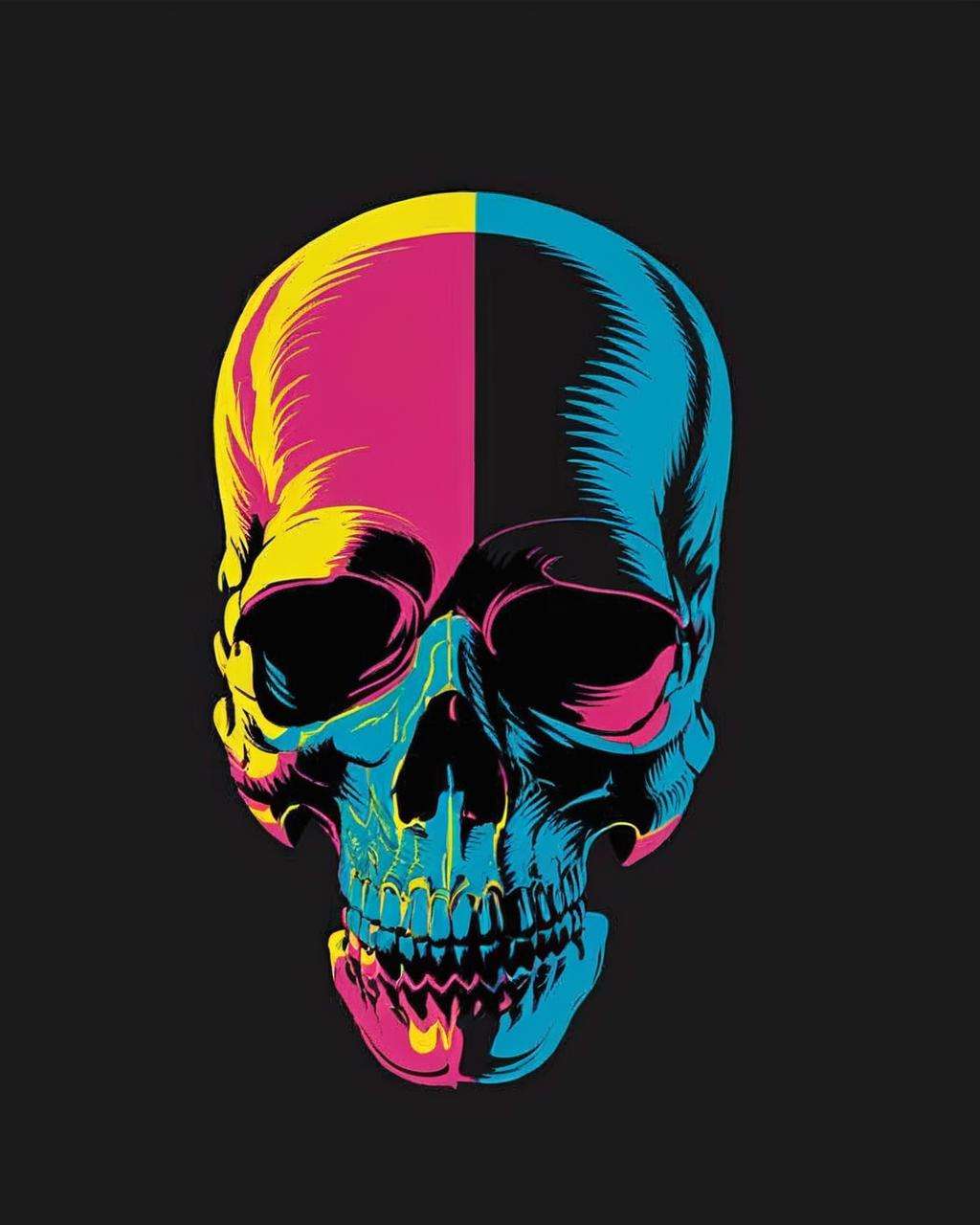 a skull , skull_graphics , Lisa Sterle, Simon Arizpe, Phannapast Taychamaythakool<lora:skull_graphics:1.0>