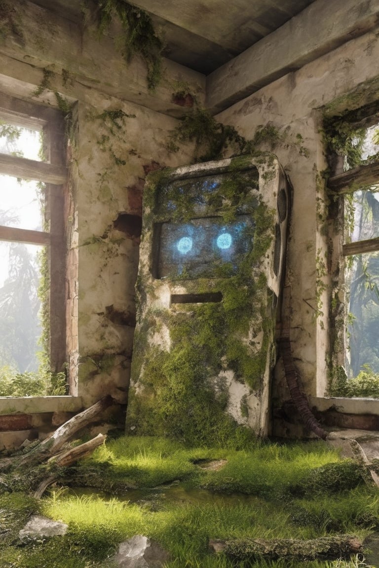 (masterpiece,best quality:1.5)EpicLand, ruins, moss, day, indoors, no_humans, window, grass, plant, scenery, ruins, crack, moss, overgrown<lora:sdxl_EpicLand-000003:1>