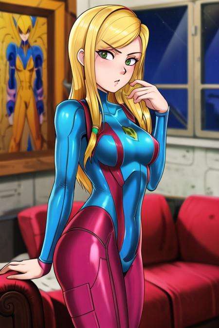 masterpiece, a portrait a zero suit samus