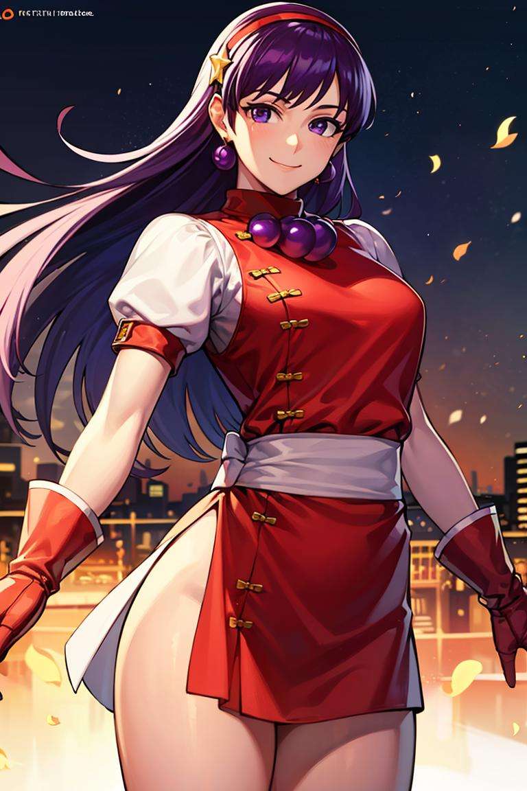 ((masterpiece,best quality)), absurdres,<lora:Athena_Asamiya:0.7>, Athena_Asamiya, solo, smiling, looking at viewer, cowboy shot, cinematic composition, dynamic pose,