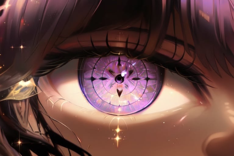 loli, close_view, sight_in_the_eyes, close_face, purple_eyes, simbol, saki, magic_circles, purple_hair, wizards, sight looking