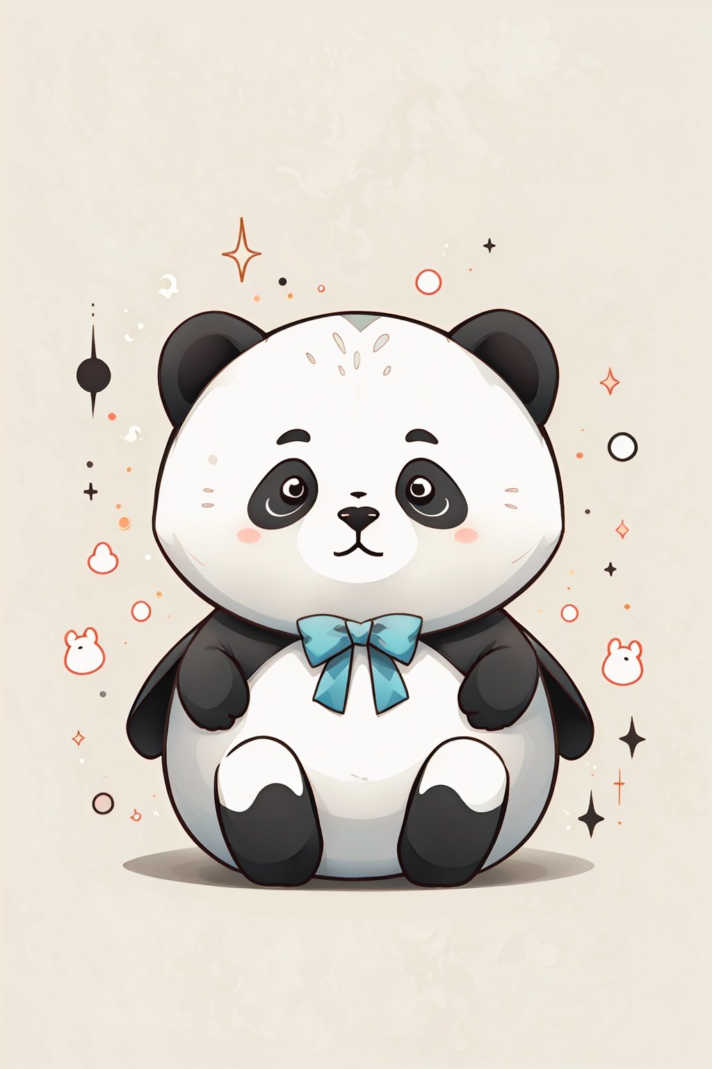 Animal emojis, (panda: 2.0),