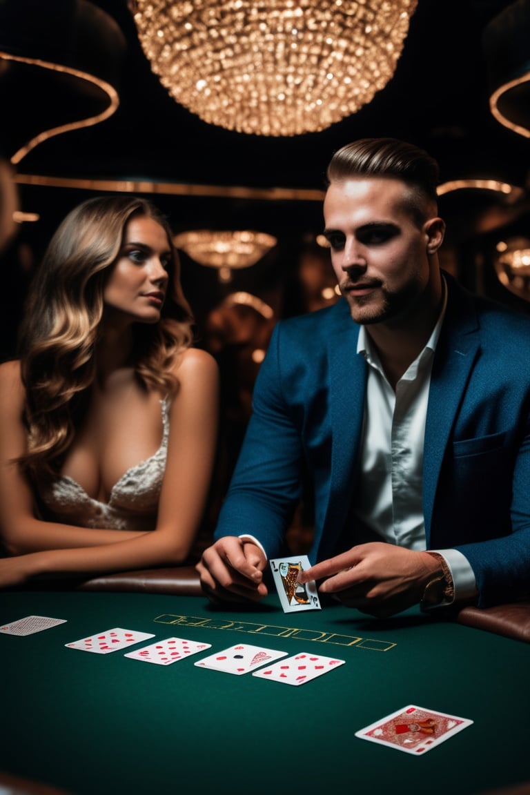 man playing cards with beautiful girls standing beside him,
8k, UHD, HDR, (Masterpiece:1.5), (best quality:1.5),