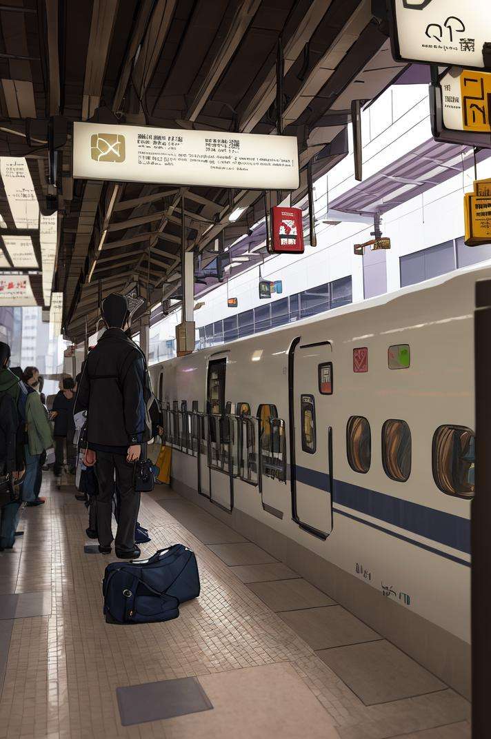 masterpiece, best quality, ultra-detailed, extremely detailed, illustration,kaidan, STOKYO, train station, 6+boys, multiple boys, scenery, indoors, bag, blurry, train interior, multiple girls, sitting, ground vehicle, blurry foreground, standing,  <lora:STOKYO_V2_1_MIDD:1>