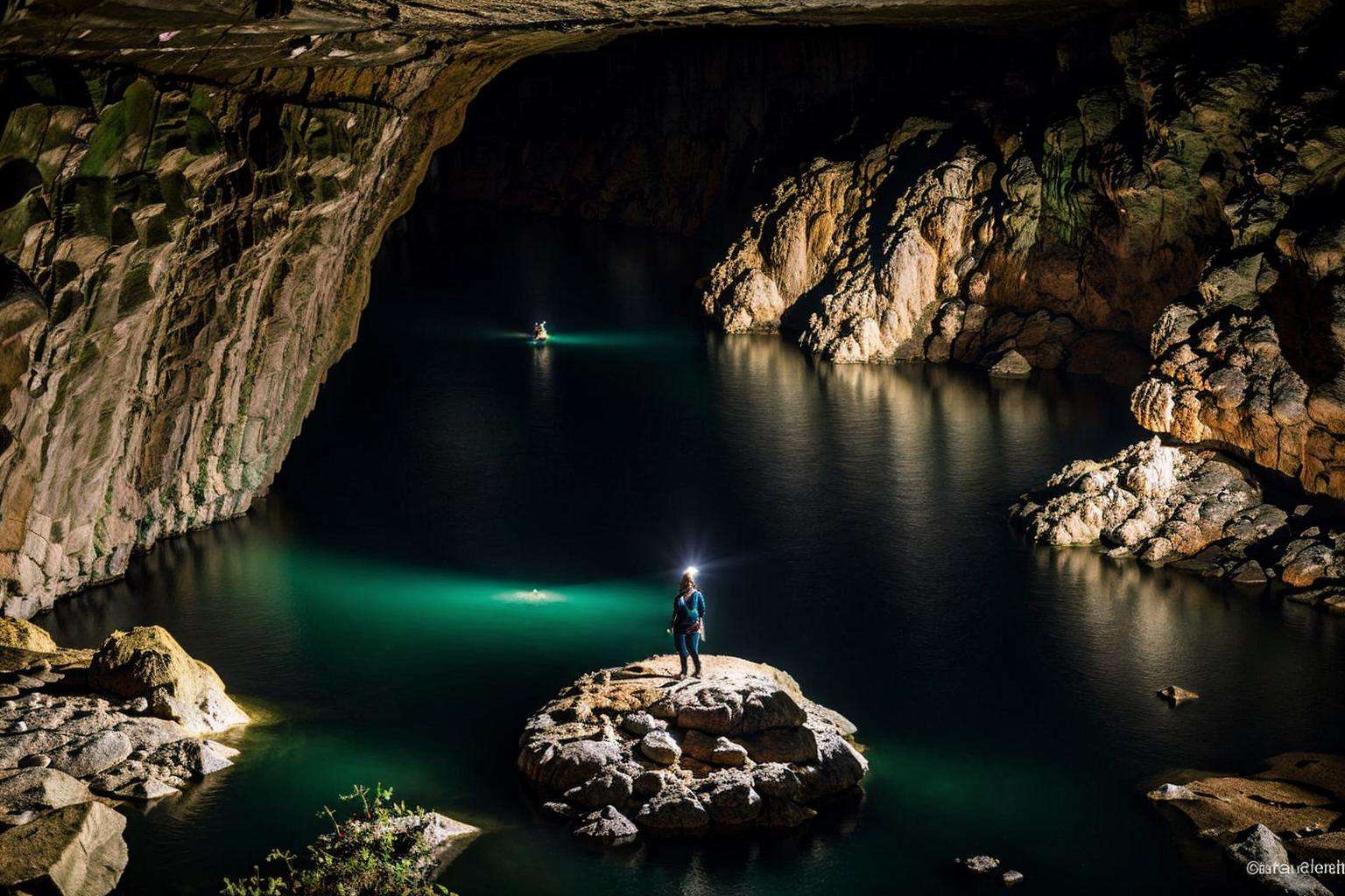 <lora:sondoong-000010:0.7>, cave, sondoong, forest, plant, ((from above)), 1girl, a stunning photo with beautiful saturation, ultra high res,(realistic:1.4)),deep shadow,(best quality, masterpiece), pale skin, dimly lit, shade, flustered, blush, highly detailed, ((full body:1.1)), skinny, BREAK depth of field, film grain, wrinkled skin, looking at viewer, knee,  warm smile, ((cave adventure costume)),, (masterpiece,best quality:1.5)