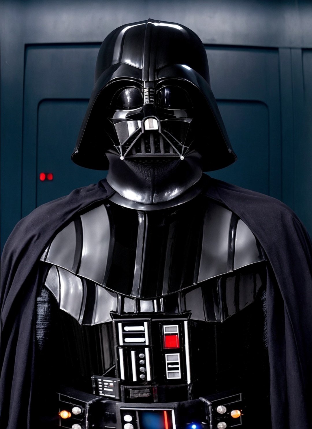 from Star Wars <lora:star_wars_offset:1>,  (extremely intricate:1.3), (realistic), Darth Vader, movie screencap