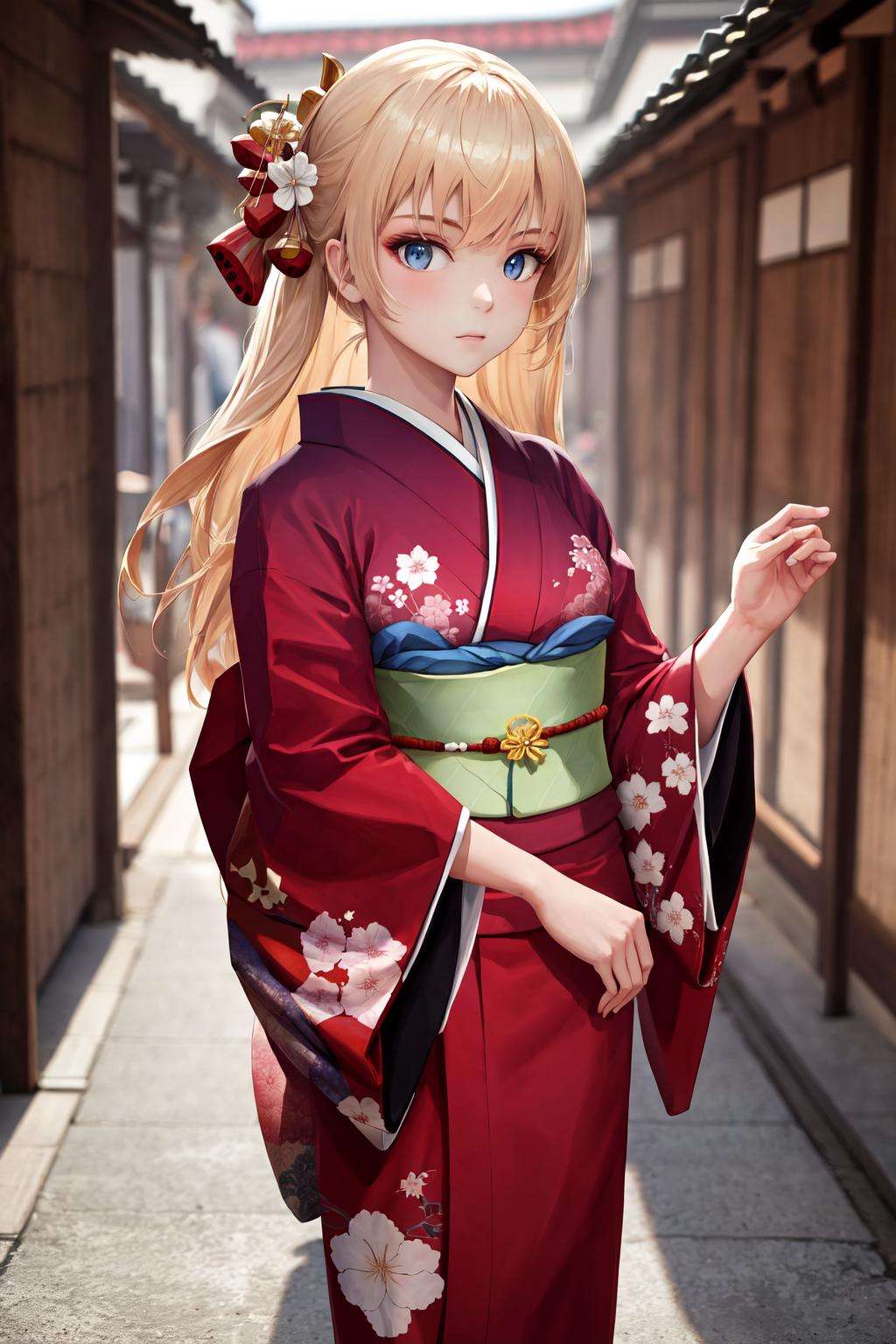 masterpiece, best quality, highres, 1girl <lora:howe_pastry_princess_no_outfit:0.6> <lora:howe_pastry_princess:0.4> kimono