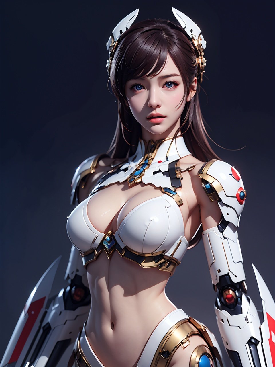 (best quality, masterpiece:1.2),ultra detailed,(photo realistic:1.4),mecha_girl_figure,