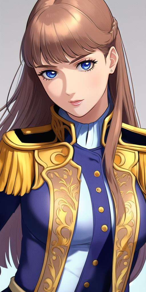 <lora:RelenaPeacecraft:.7>, RelenaPeacecraft, masterpiece, best quality, detailed face, detailed eyes, highres, large_breasts, standing, RelenaMilitaryUniform