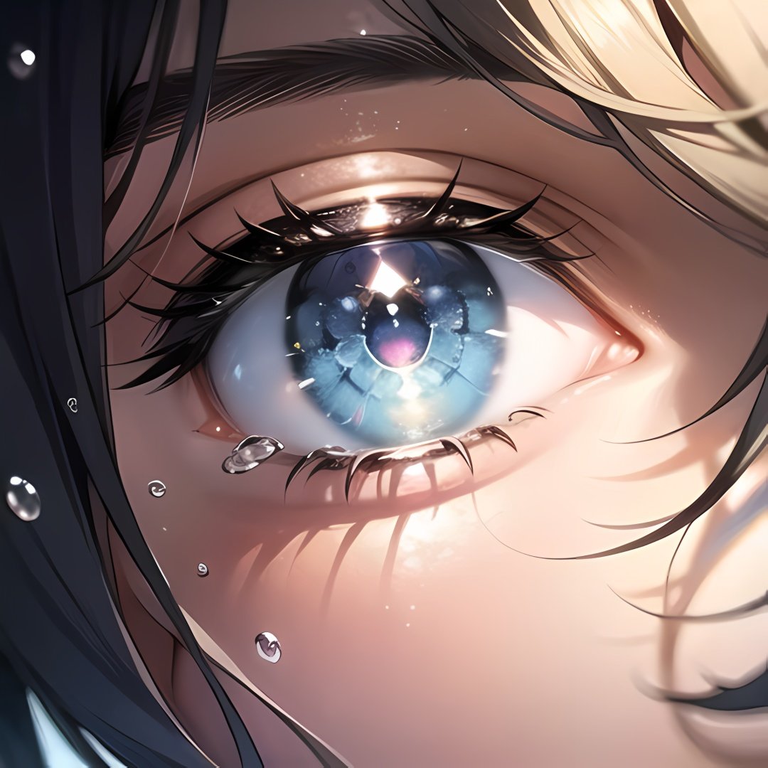 (masterpiece:1,2), best quality, masterpiece, highres, original, extremely detailed wallpaper, perfect lighting,(extremely detailed CG:1.2),eyes,close-up, light_line,water,water drop, gorgeous,multiple_colors, <lora:shine eyes01:0.5>,sunlight, galaxy,realistic, 1girl, upper body, 