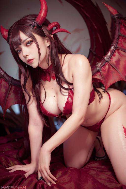 <lora:betterCuteAsian03:0.3>, (wearing demon_cosplay_outfit:1.3), full red moon, covered in blood, demon_wings,good hand,4k, high-res, masterpiece, best quality, head:1.3,((Hasselblad photography)), finely detailed skin, sharp focus, (cinematic lighting), night, soft lighting, dynamic angle, [:(detailed face:1.2):0.2], medium breasts, outside,  <lora:demon_cosplay_outfit:0.6>