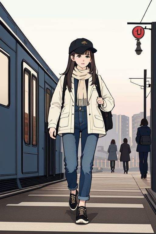 masterpiece, best quality, ultra-detailed, extremely detailed, illustration,STOKYO, STSmatsuri, exterior, bag, multiple girls, multiple boys, real world location, hat, 6+boys, coat, shop, luggage, black hair, train station, handbag, long hair, short hair, backpack, pants, crowd, jeans, 6+girls, jacket, outdoors, denim, rolling suitcase, shoes, brown hair, walking, suitcase, scarf, scenery, sneakers, shopping bag, realistic,<lora:STOKYO_matsuri_V1_1_MIDD:1>, (masterpiece, best quality, beautiful and aesthetic:1.2), (ultra-detailed, extremely delicate and beautiful:1.3)