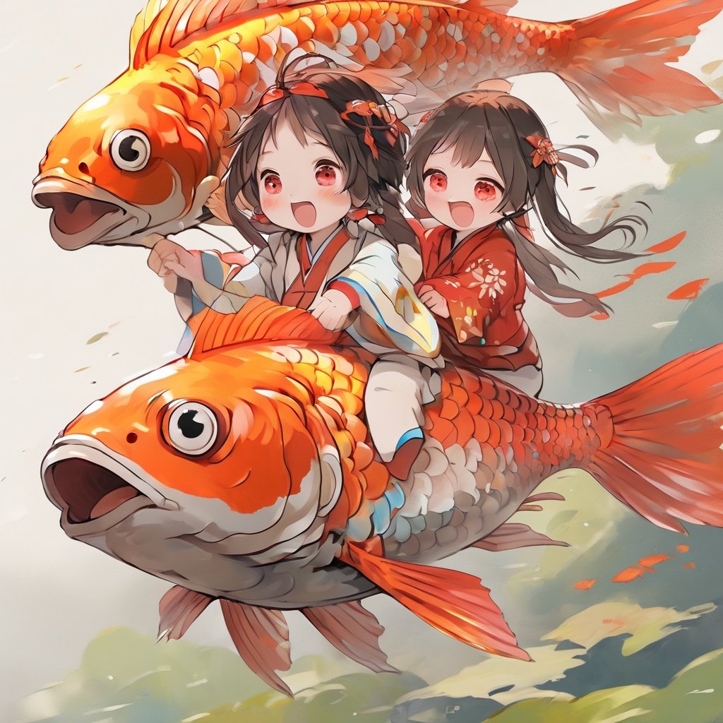 masterpiece,(best quality:1.3),<lora:koi:1>,1girl, KOI