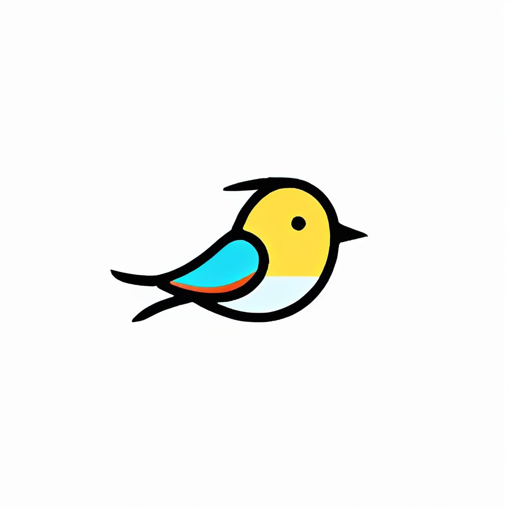 concept art Minimalism \(icon\),Black theme,birds,colorful,best quality,<lora:icon-test:1> . digital artwork, illustrative, painterly, matte painting, highly detailed