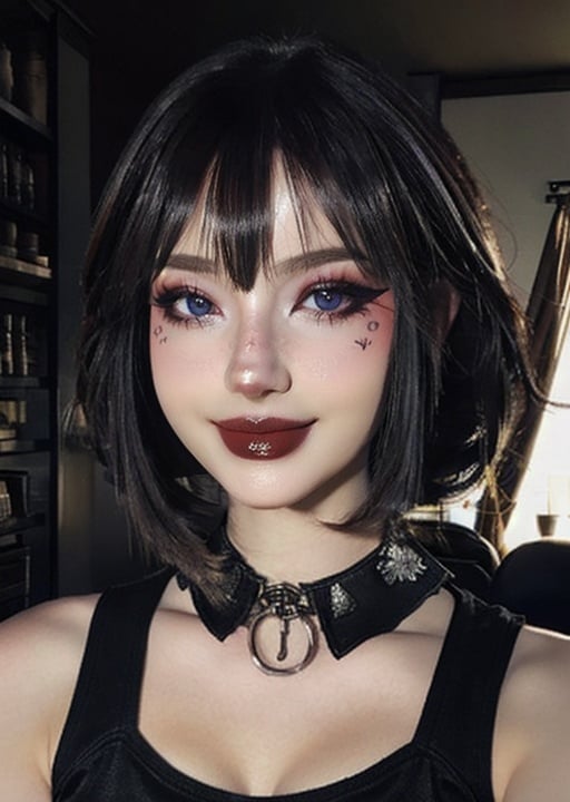 1girl,,egirlmakeup,smile,avatar \(ff14\),<lora:egirlmakeup:0.8>,egirlmakeup