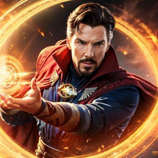 masterpiece, best quality, stephen_strange,necklace,jewelry,cape,magic circle,male focus,flying,focus on upper body <lora:Dr_strange-10:0.6>